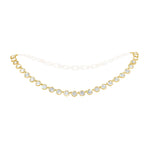 #17491G - Circles of Harmony with AdjustiClasp™ Chain- Gold Necklace Sets - Low price Rhinestone Jewelry Corporation