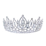 #17551 - Diamond Dream Tiara with Combs - 2.25" Tiaras up to 3" Rhinestone Jewelry Corporation