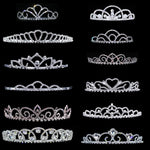 #17632- Tiara Assortment Starter Kit Tiaras up to 1.5" Rhinestone Jewelry Corporation