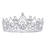 #17668 - 3" Eternal Elegance Tiara with Combs Tiaras up to 3" Rhinestone Jewelry Corporation