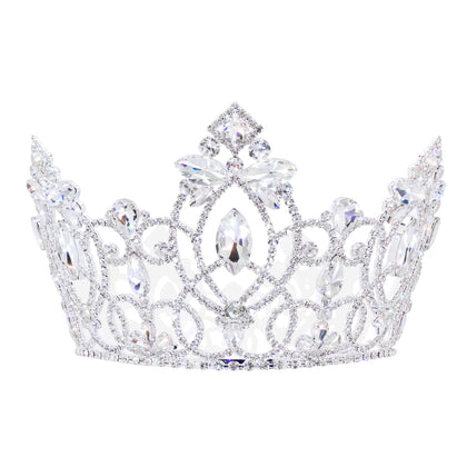 #17696 - Gilded Grace Fixed Crown - 5" Tall