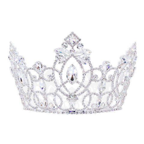 #17696 - Gilded Grace Fixed Crown - 5" Tall