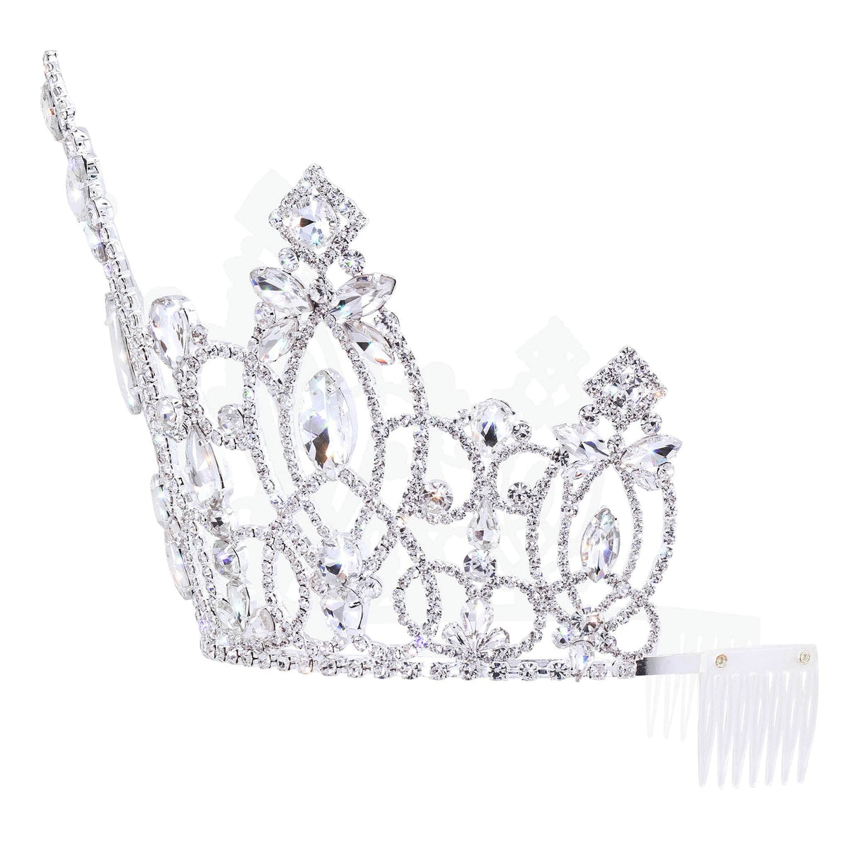 #17697 - Gilded Grace Tiara with Combs - 6