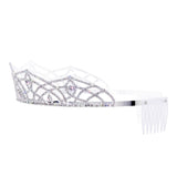 #17759- Imperium Tiara with Combs - 1.5" (H)