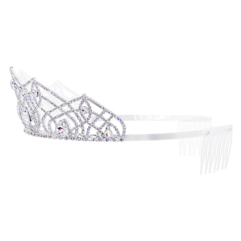 17760 – Imperium Tiara with Combs – 2” (H)
