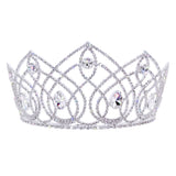 #17761- Imperium Tiara with Combs - 3.25" (H)