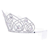 #17761- Imperium Tiara with Combs - 3.25" (H)