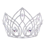 #17763- Imperium Tiara with Combs - 6" (H)