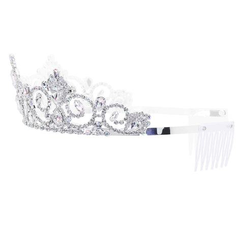 #17801 - Aria Tiara with Combs - 2" (H)