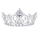#17803 - Aria Tiara with Combs - 3" (H)