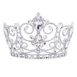#17804 - Aria Tiara with Combs - 4" (H)