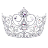 #17806 - Aria Tiara with Combs - 5.25" (H)