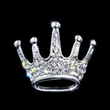 #10987 - Elegant Crown Pin Pins - Pageant & Crown Rhinestone Jewelry Corporation