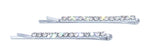 #6492 Pair of Rhinestone Single Row Bobbie Pins Bobbie and Hair Pins Rhinestone Jewelry Corporation