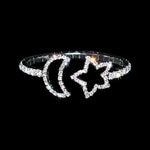 Bracelets #15639 - Star and Moon Coil Bracelet