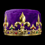 Men's Crowns and Scepters King's Crown #17360-Purple