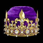 Men's Crowns and Scepters King's Crown #17404XG-PURP