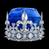 Men's Crowns and Scepters King's Crown #17404XS-BLUE