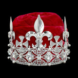 Men's Crowns and Scepters King's Crown #17404XS-RED
