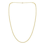 #17431G - Gold Bead Link Chain (Limited Supply) Necklace Sets - Low price Rhinestone Jewelry Corporation