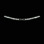 #17562 - 28" Opera Necklace. - Silver Necklaces - Bibs Rhinestone Jewelry Corporation