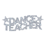 Pins - Dance/Music #16346 Dance Teacher with Stars Pin