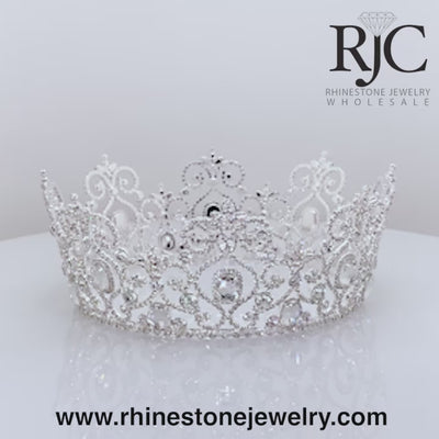 RJC #15922 - Edwardian Royalty Crown - 360 degree view