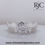 Pageant Perfect Crown - Highest Quality Crystal by Rhinestone Jewelry Corporation - 360 degree video