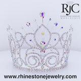 #16109 - Maus Spray Crown - AB Silver- 6"