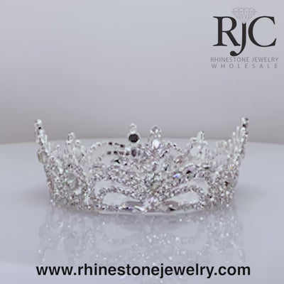 #15755 Pageant Prize -2" Tall Crown - 360 degree view video 