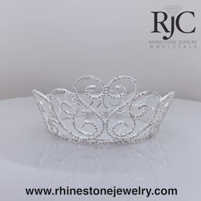 Crystal Sweetheart Crown 360 degree video view