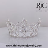 Arctic Queen Crown - Crystal Rhinestones Wholesale - 360 degree view video
