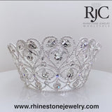 RJC Wholesale Pagean Crown Heart Abundance Fixed Crown 6" Tall - 360 degree view