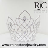 #16648 Vaulted Navette Adjustable Crown - 9"