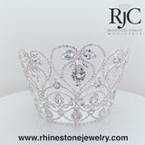 7.5" Pageant Crown - Adjustable - Full View