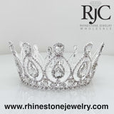 #17362 - Royal Statement Full Crown with Rings - 3"