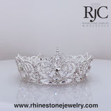 Pageant Crown Wholesale Radiant Beauty Fixed Crown 2.75" Tall - 360 degree view