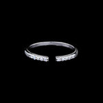 Rings #17416 - Simple Adjustable CZ Ring