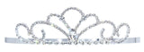 #15203 Titan's Queen Tiara - 1.25" Tiaras up to 1.25 " Rhinestone Jewelry Corporation