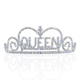 #13397 - Queen Tiara Tiaras up to 2" Rhinestone Jewelry Corporation