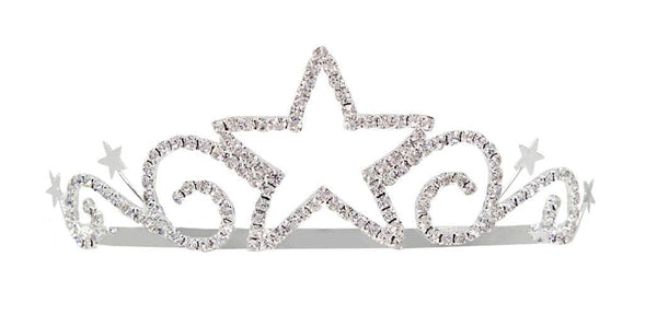 Cubic zircon wedding bridal royal tiara diadem crown CH10046