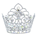 Tiaras up to 4 #17441 - Island Princess Bucket Crown - 7" Tall and 6" Diameter