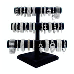 #17635 - 72 Piece Rhinestone Bracelet Retail Display Starter Kit - High Profit Assortment Bracelets Rhinestone Jewelry Corporation
