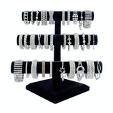 #17635 - 72 Piece Rhinestone Bracelet Retail Display Starter Kit - High Profit Assortment Bracelets Rhinestone Jewelry Corporation
