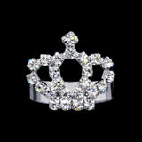 Rings #13911 Rhinestone Crown Adjustable Ring