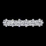 Barrettes #12234 - Multiple Crystal Clover Barrette