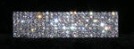 #15164 - 3/4" Wide Barrette Barrettes Rhinestone Jewelry Corporation