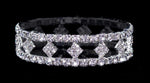 #13622 - Stretch Diamond Shape Bracelet Bracelets Rhinestone Jewelry Corporation