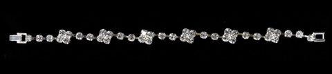 #16622 - Stacked Chain Bracelet - 7.75" (Limited Supply) Bracelets Rhinestone Jewelry Corporation