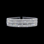 Bracelets #17296 Alternating Mesh Coil Bracelet